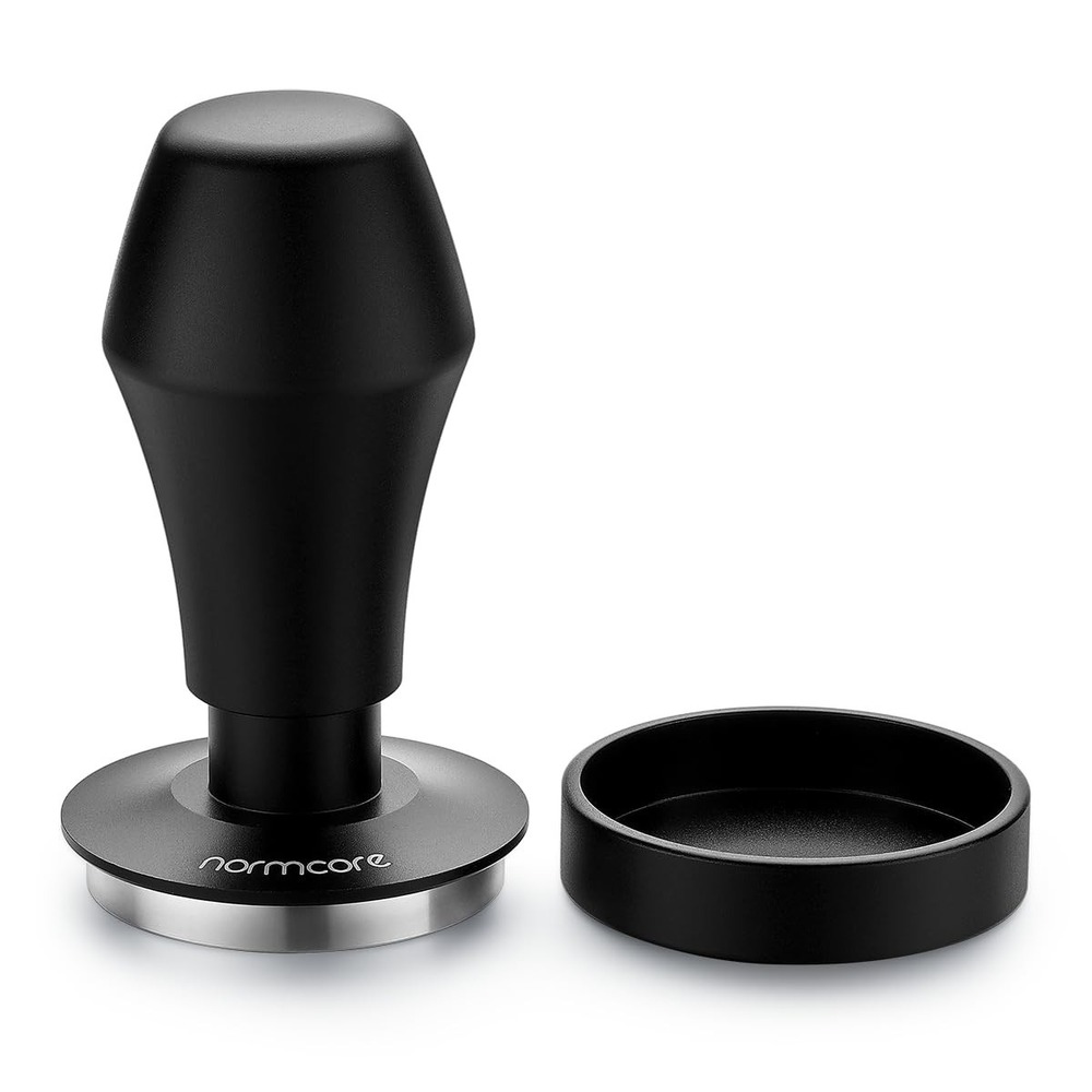 Normcore 49mm Spring Loaded Espresso Coffee Tamper Stainless Steel Black‎